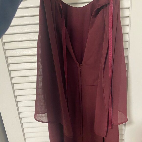 ✨ Girls Burgundy Maxi Dress – Size 12 ✨ - Picture 4 of 4